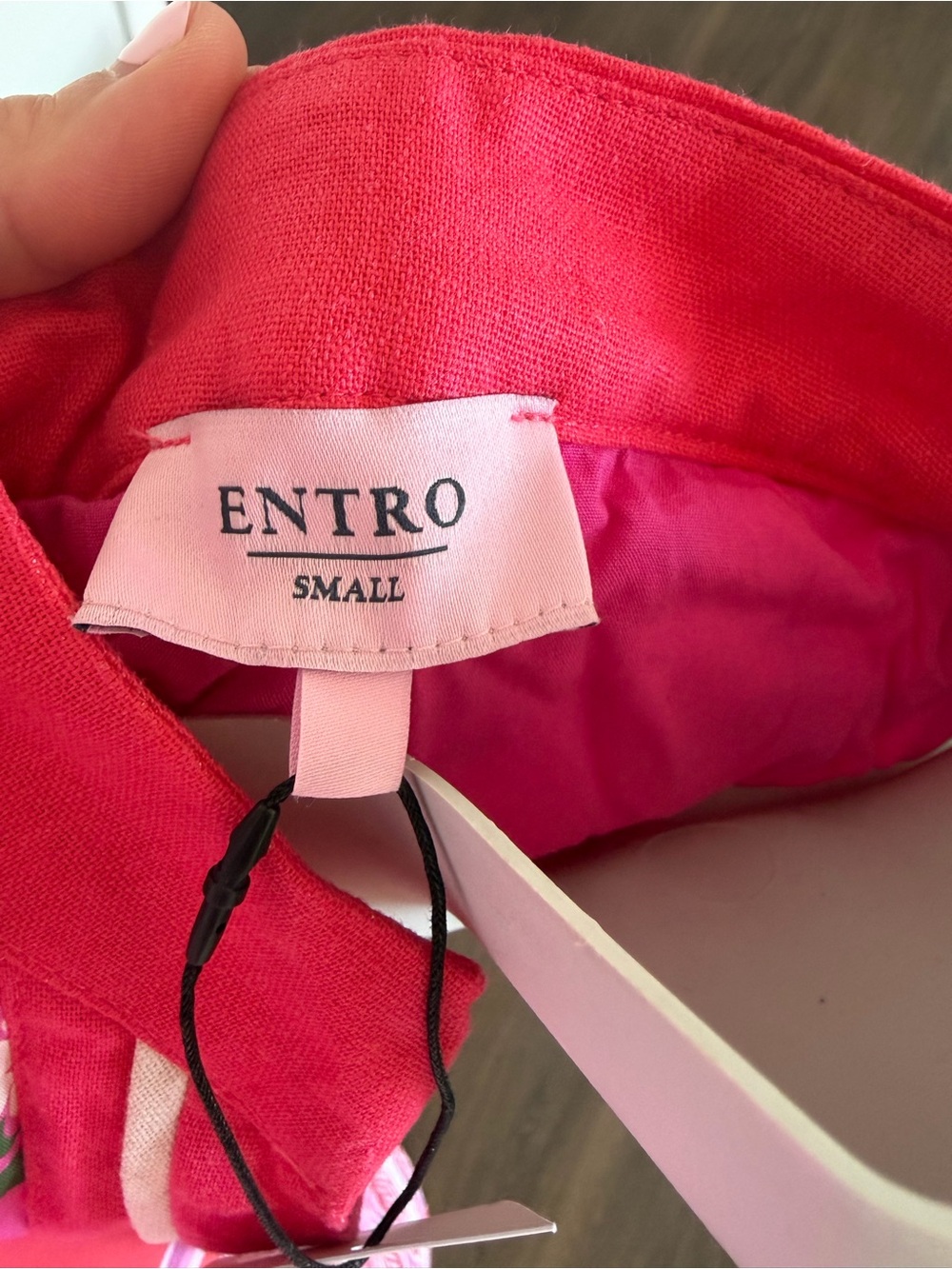 NWT Entro pink floral dress - Picture 5 of 5